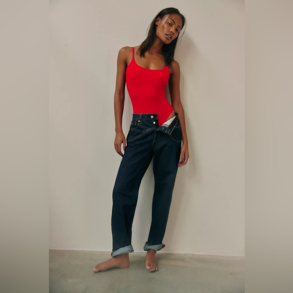 Free people Try me on bodysuit large nwt